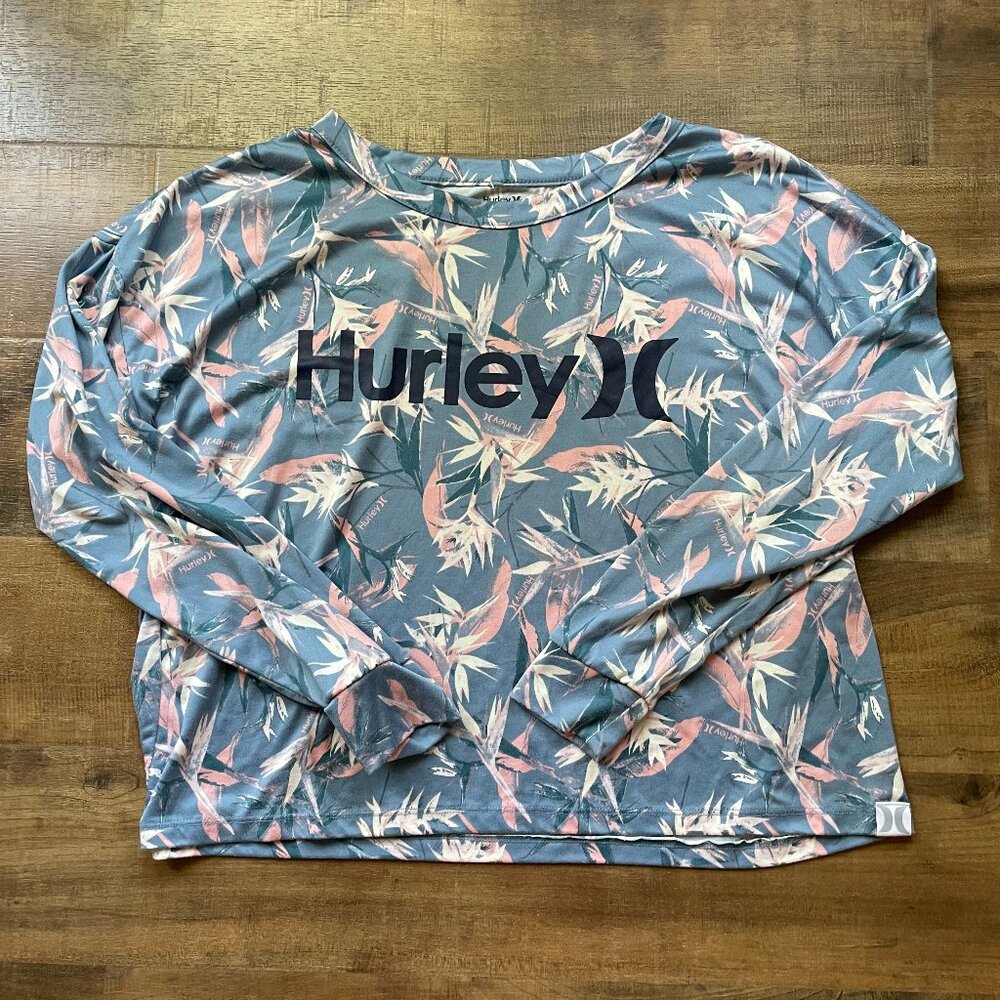 Hurley Women’s Long Sleeve Performance Top – Size Large